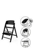 Hochstuhl 'Click & Fold' 4-in-1 Set Stunning Black