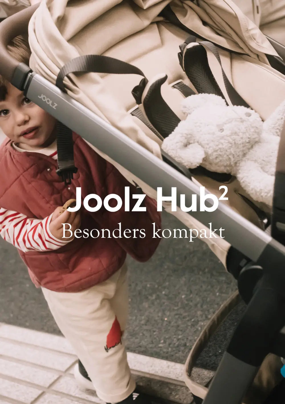 Joolz Hub2 Kinderwagen Sandy taupe