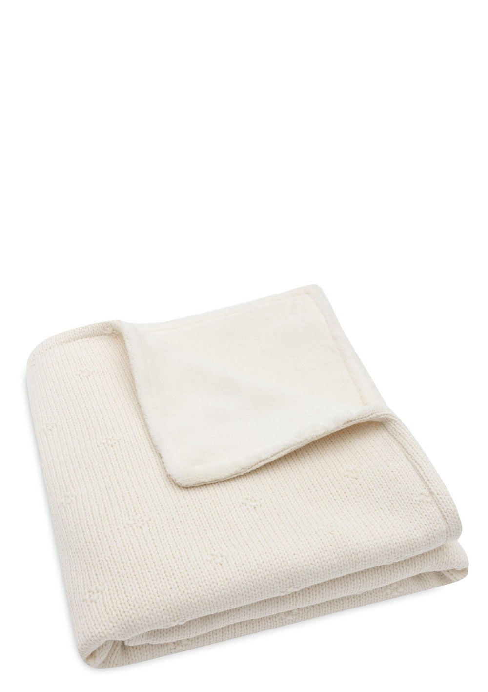 Decke Wiege 'Cosy Knit' Ivory 100 x 75 cm