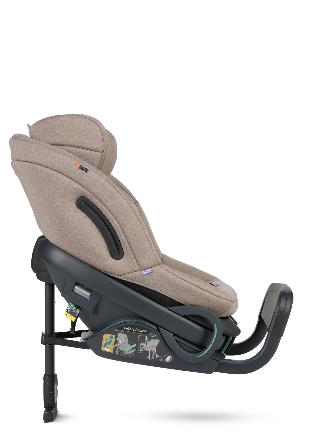BeSafe Reboarder 'Stretch2' Dark Sand SoftBreeze
