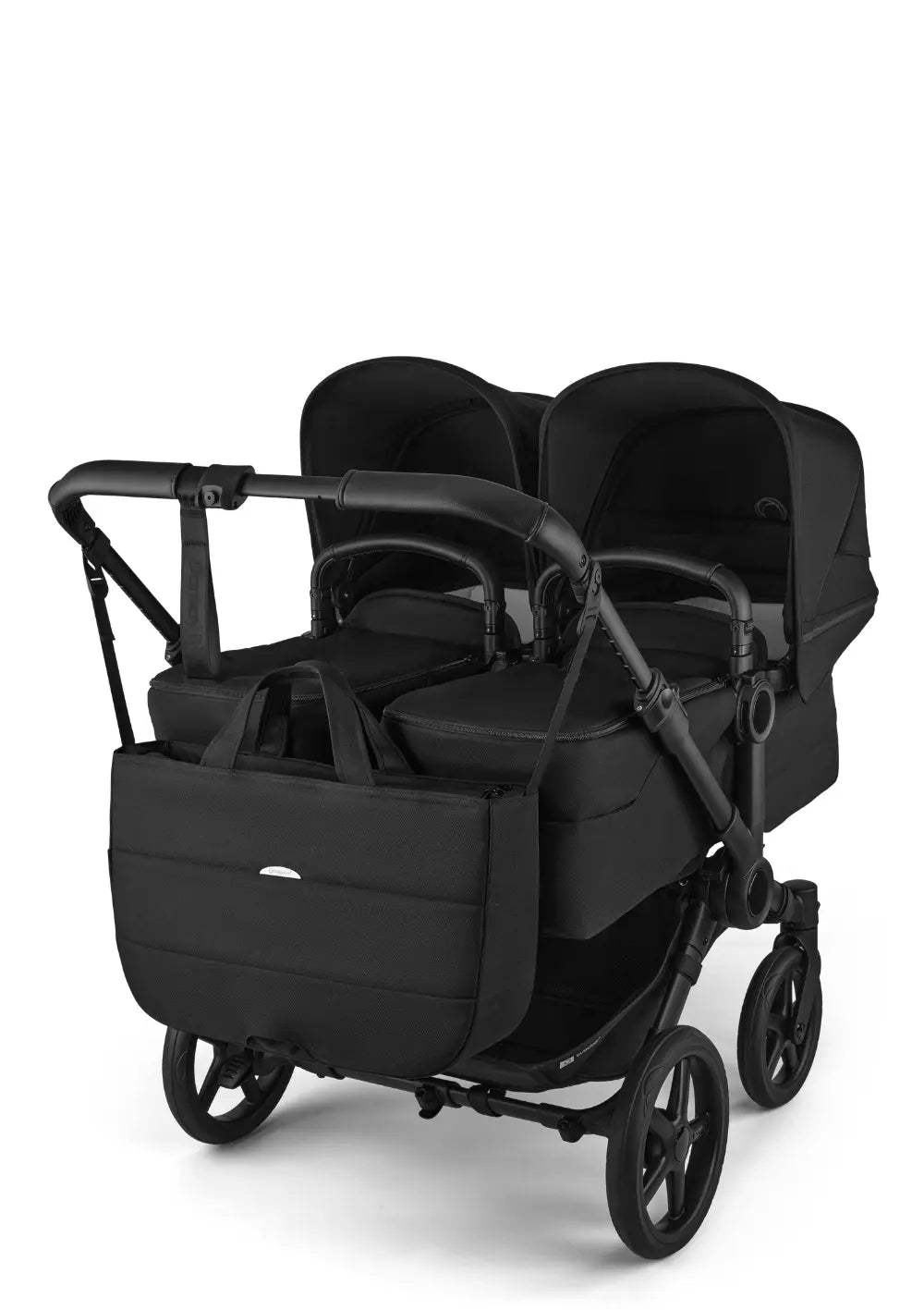 Bugaboo Zwillingskinderwagen 'Donkey 6 Twin' Heritage Black