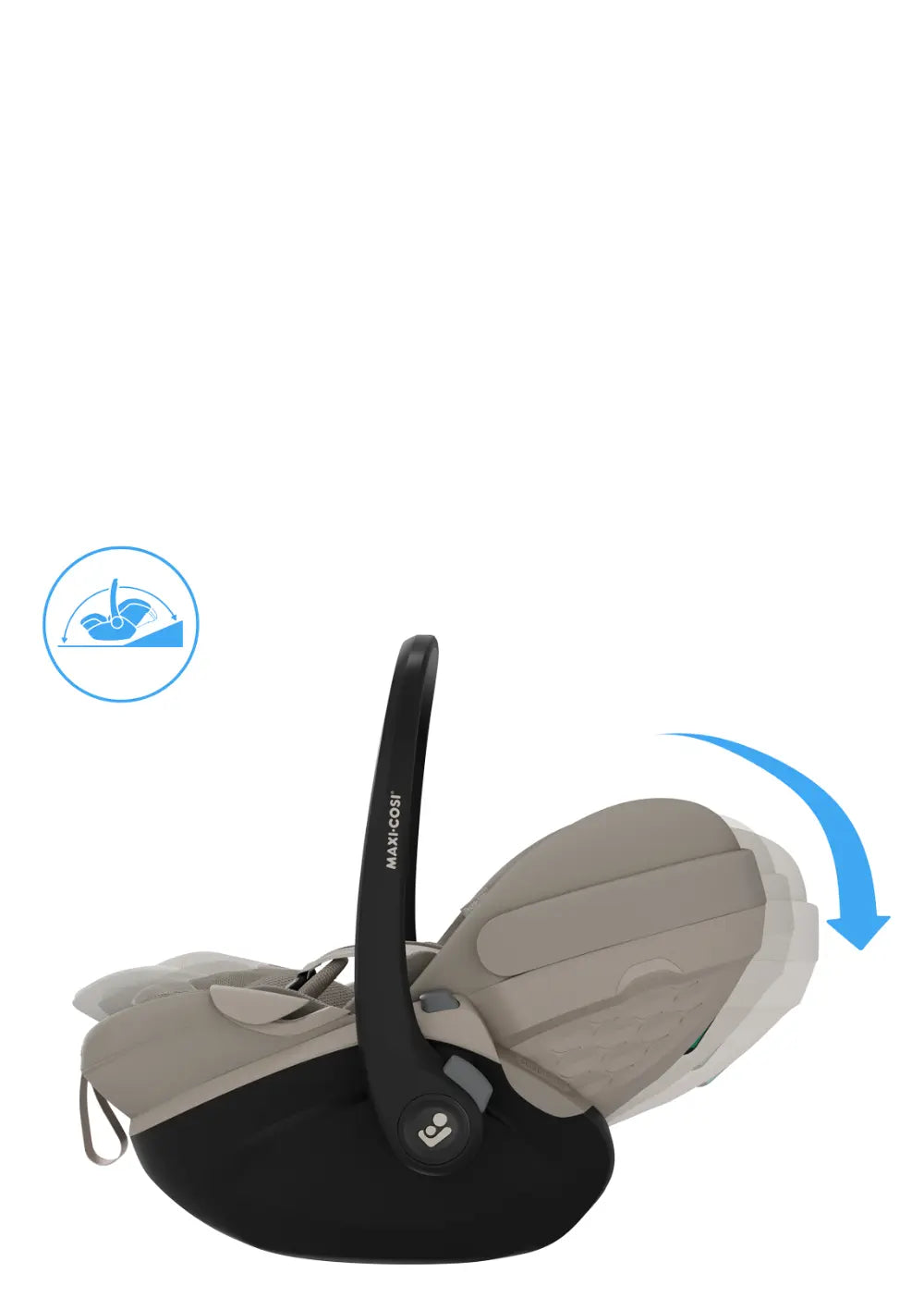 Maxi-Cosi Babyschale 'Pebble Slide Pro' Sapphire Sand
