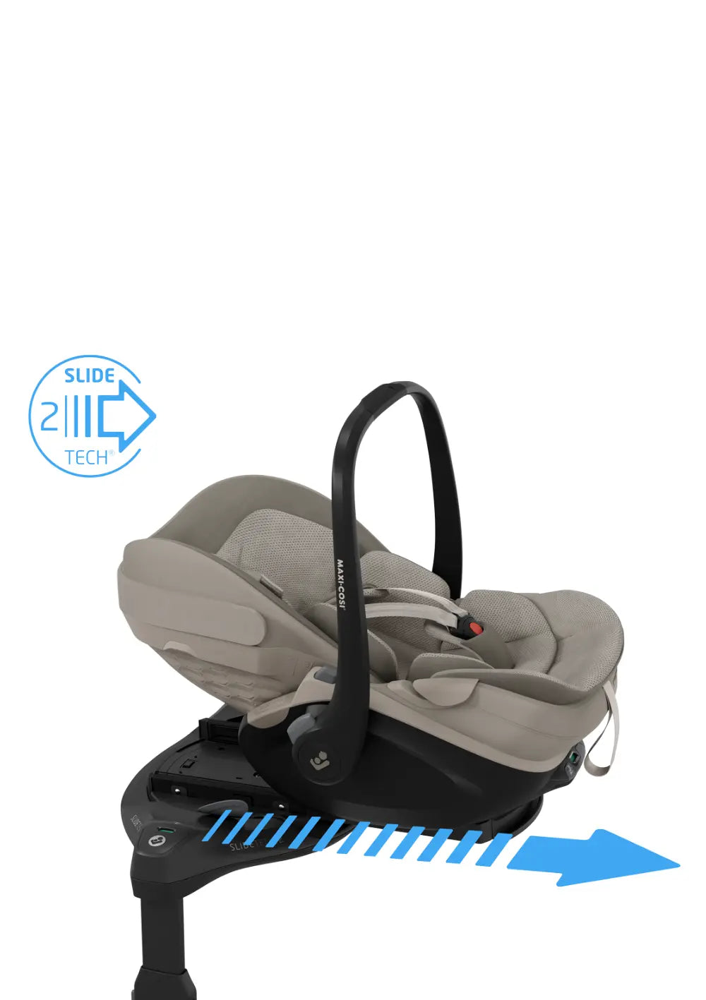 Maxi-Cosi Babyschale 'Pebble Slide Pro' Sapphire Sand