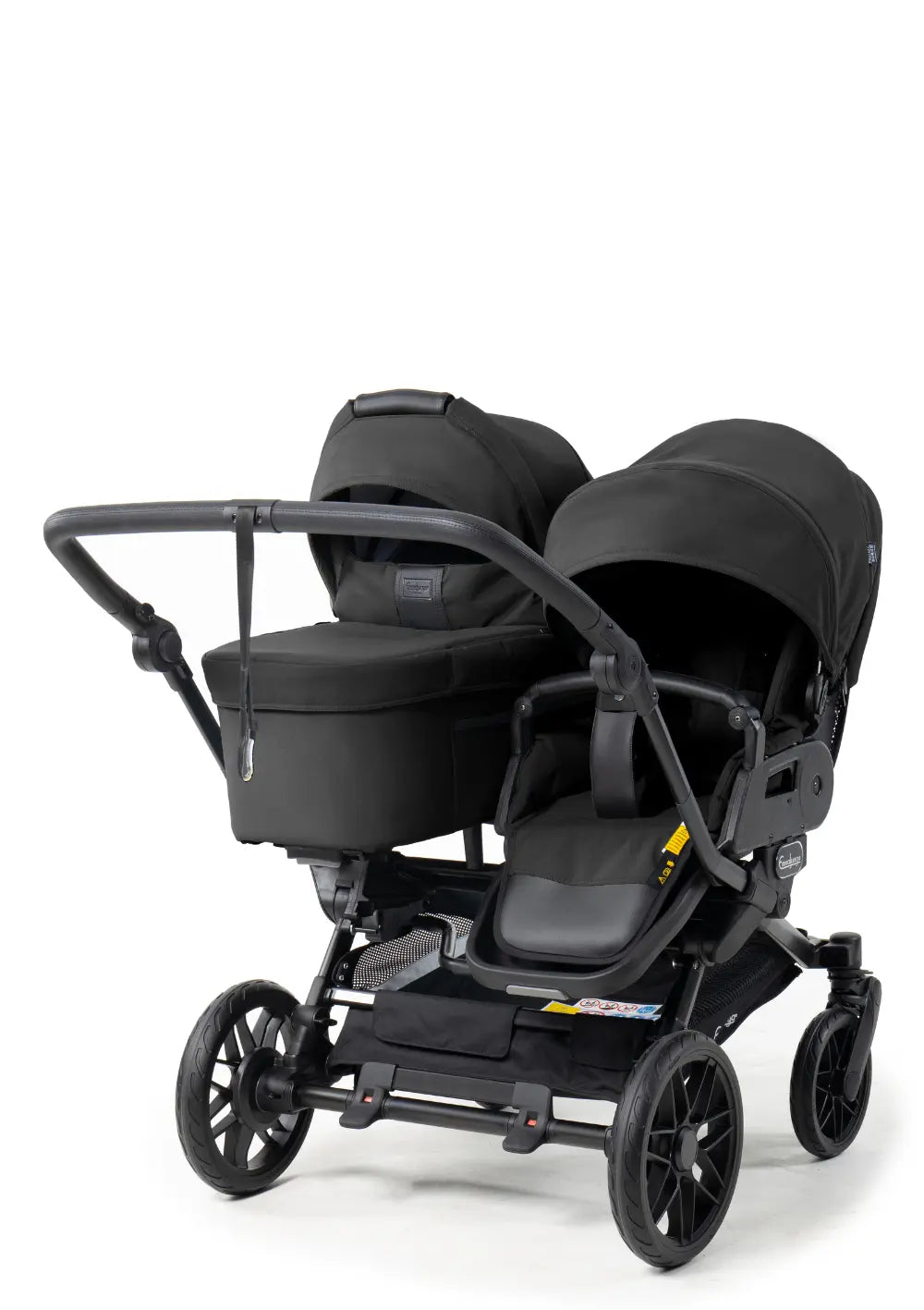 Emmaljunga 'Double SENTO FLAT+' Urban Black