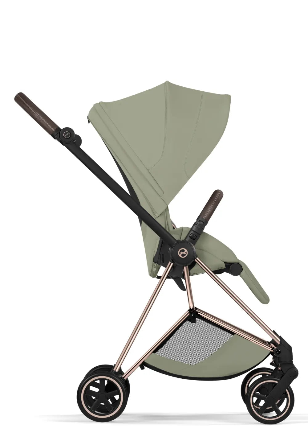 Cybex Kinderwagen-Set 'Mios' Sage Green / Roségold Frame