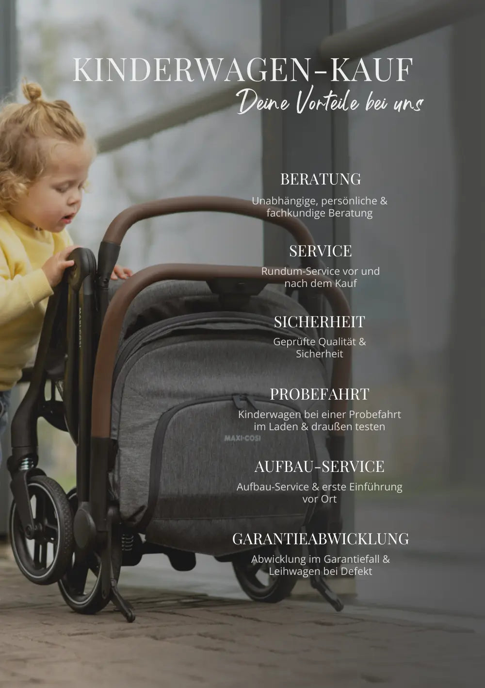 Maxi-Cosi Kinderwagen kaufen bei KIND DER STADT – deine Vorteile