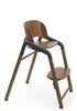 Hochstuhl 'Giraffe' warmes Holz / grau