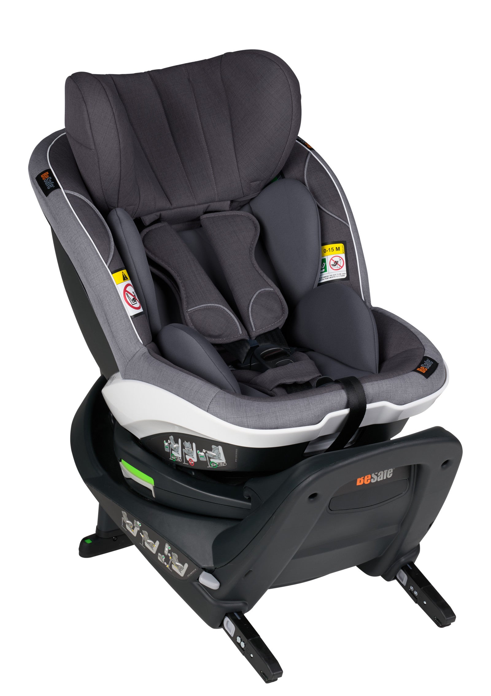 Kindersitz 'iZi Turn i-Size' Metallic Mélange
