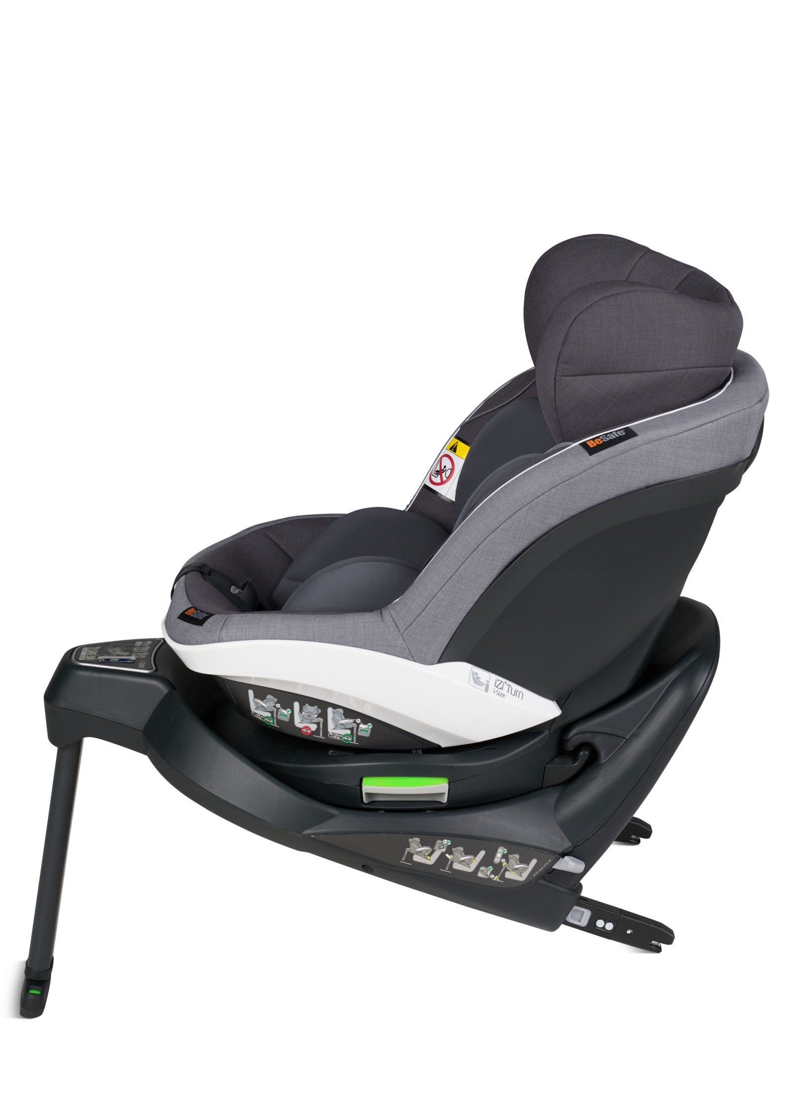 Kindersitz 'iZi Turn i-Size' Metallic Mélange
