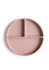 Silikon Teller mit Saugnapf Blush