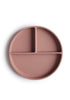 Silikon Teller mit Saugnapf Cloudy Mauve
