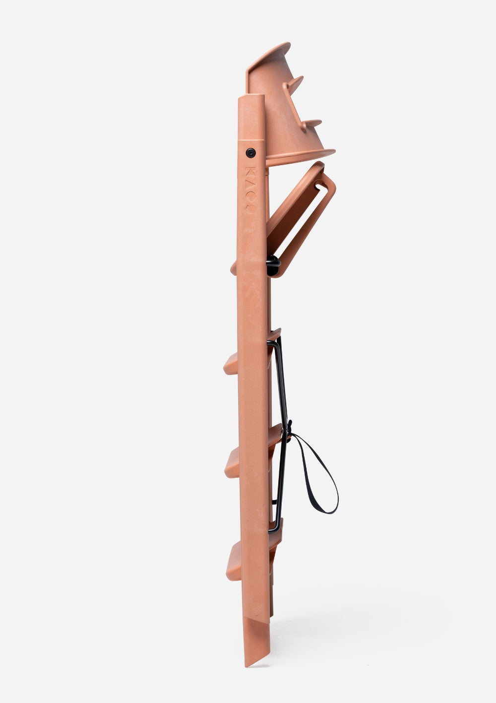 KAOS Hochstuhl Klapp Recycelter Kunststoff Terracotta Pink