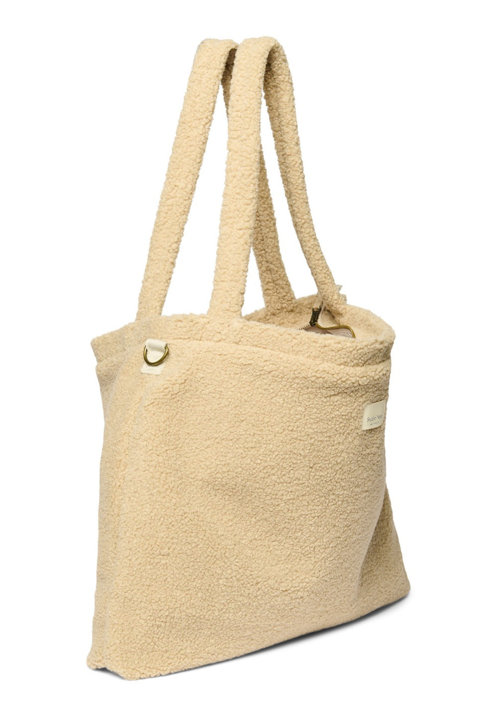 Studio Noos Wickeltasche 'Teddy Diaper Bag' Ecru 