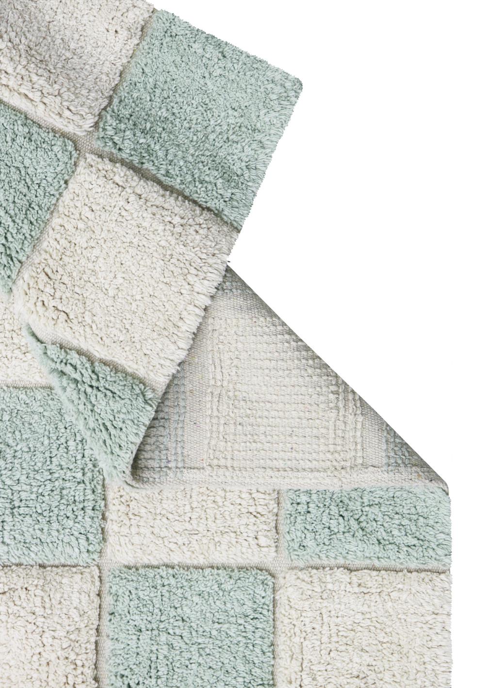 Lorena Canals Teppich im Fliesenlook 'Kitchen Tiles' Blue Sage 