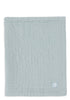 Musselin Decke Wiege  'Jacquard' Sea Green 100 x 75 cm