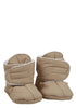 Baby Booties Dark Sand