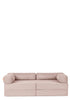 Family Sofa Cord Kirschblüte Rosa