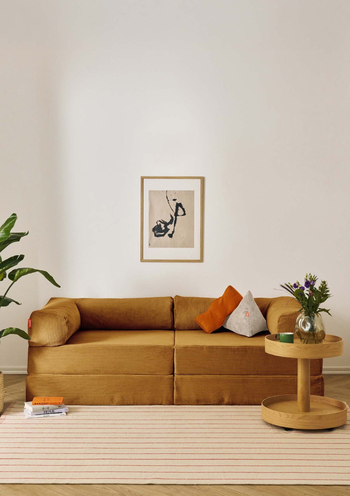 Funzy Family Sofa Cord Senf Gelb