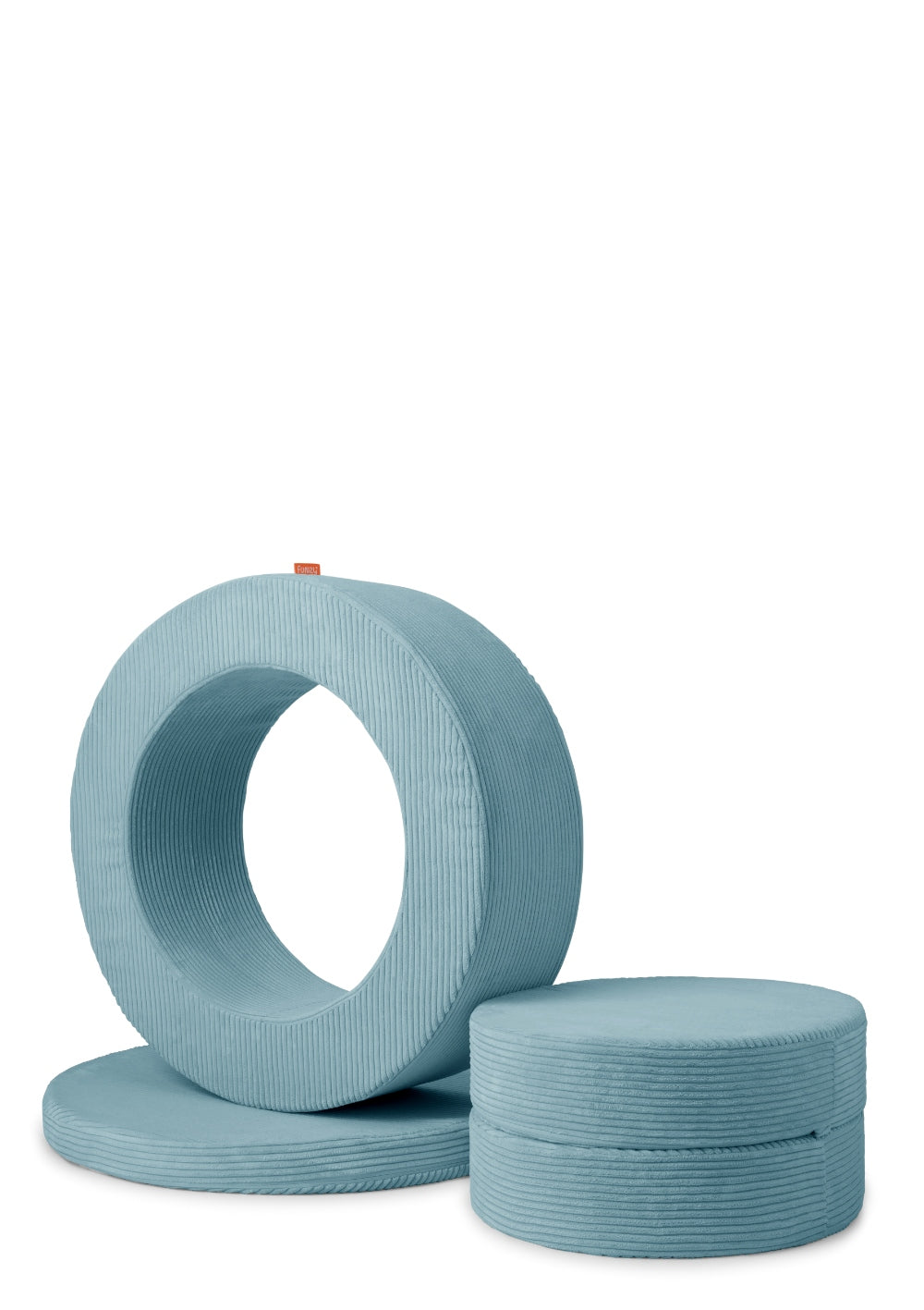 Funzy Donut Cord Lagune Blau
