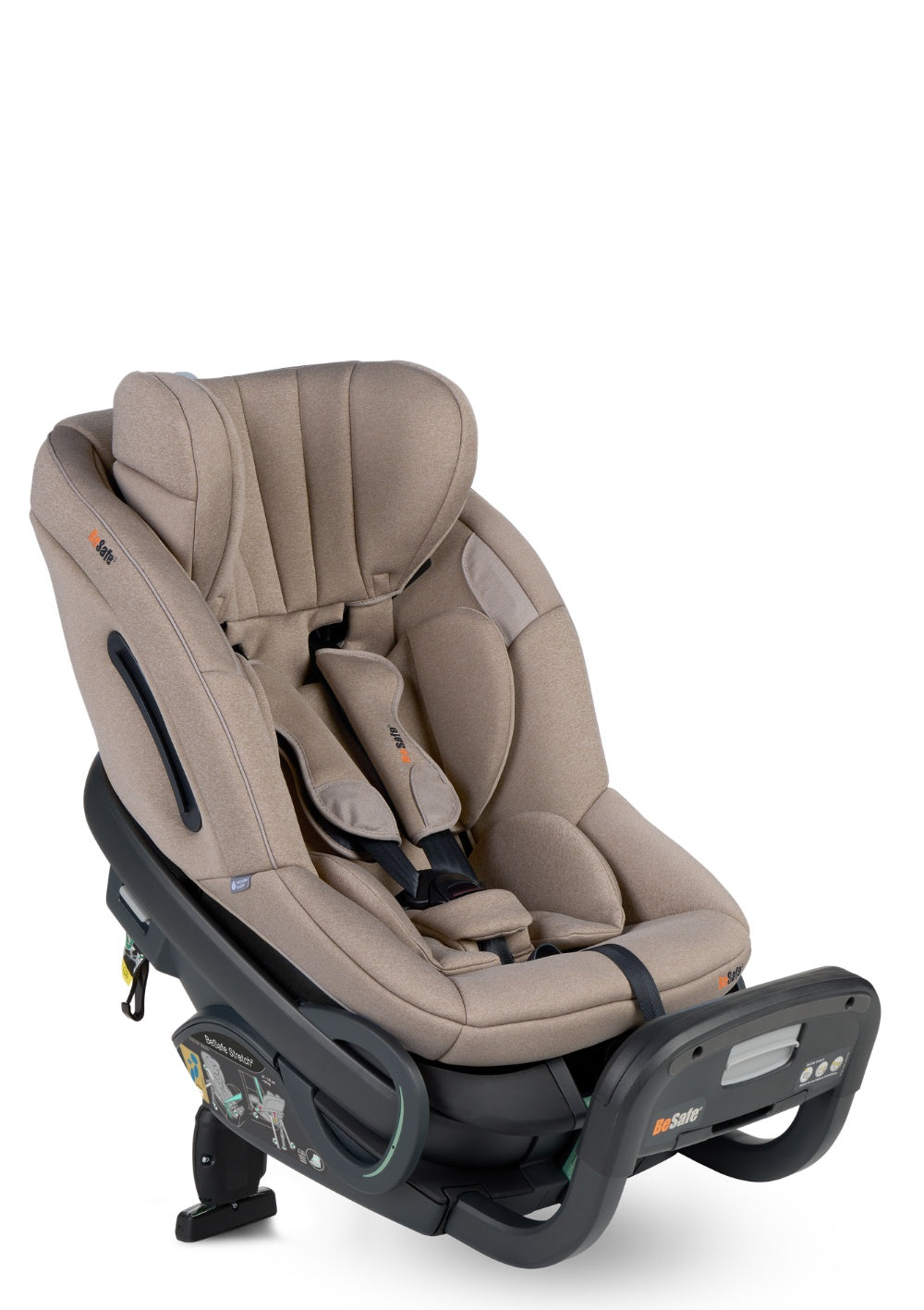BeSafe Reboarder 'Stretch2'  Dark Sand SoftBreeze