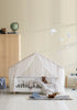Hausbett 'Wood Mini+' Weiß / Eiche 162 x 68 cm