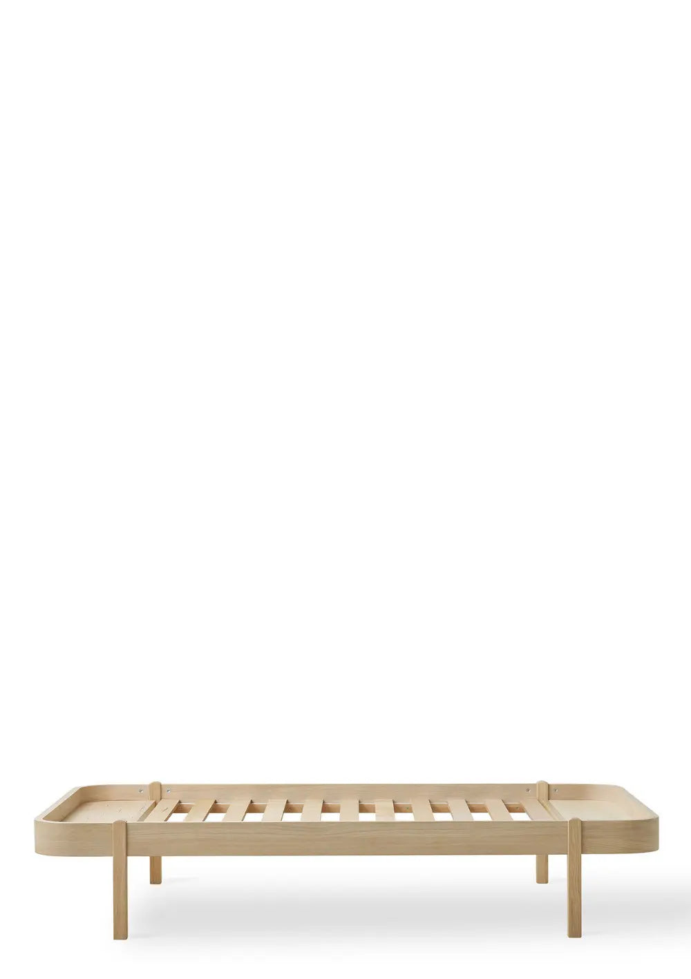 Lounger Bett 'Wood' Eiche  200 x 120 cm