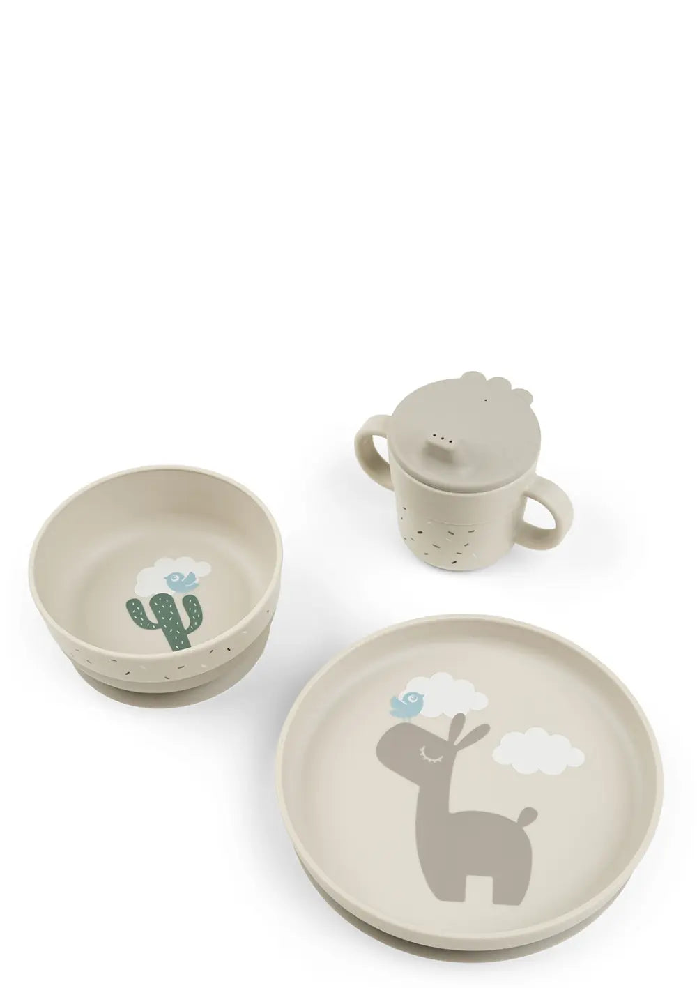 Done by Deer Geschirr-Set 'Foodie' Lalee sand 