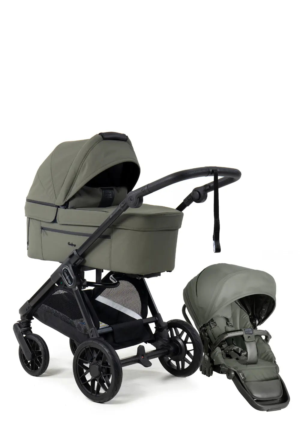 Emmaljunga Kinderwagen 'SENTO ERGO+' Urban  Green