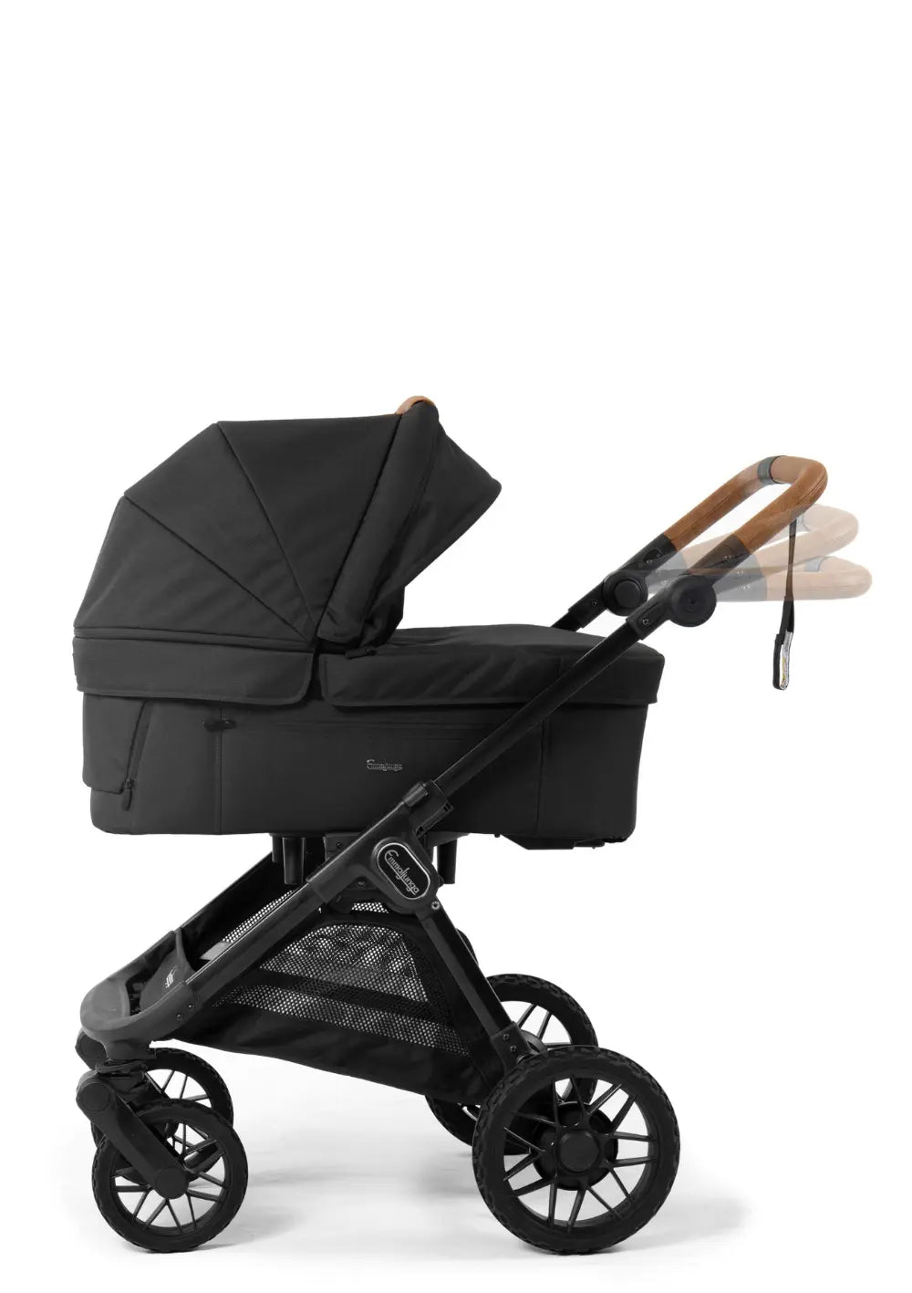 Emmaljunga Kinderwagen 'SENTO FLAT+' Outdoor Black