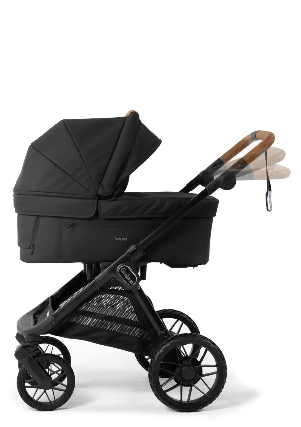 Emmaljunga Kinderwagen-Set 'SENTO PRO FLAT+' Outdoor Black