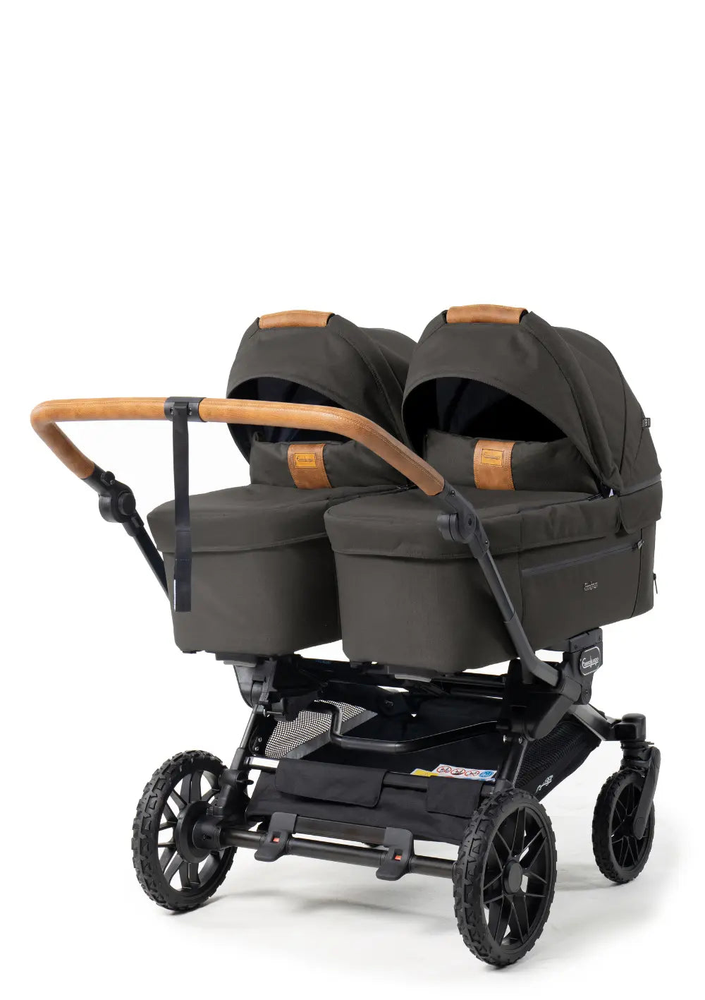 Emmaljunga 'Double SENTO FLAT+' Outdoor Brown