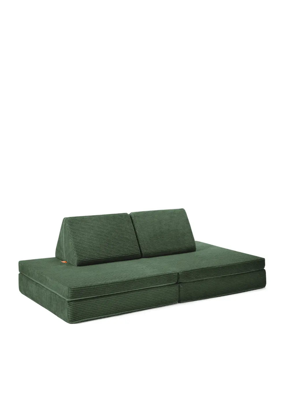 Funzy Spielsofa Cord Tannen Grün