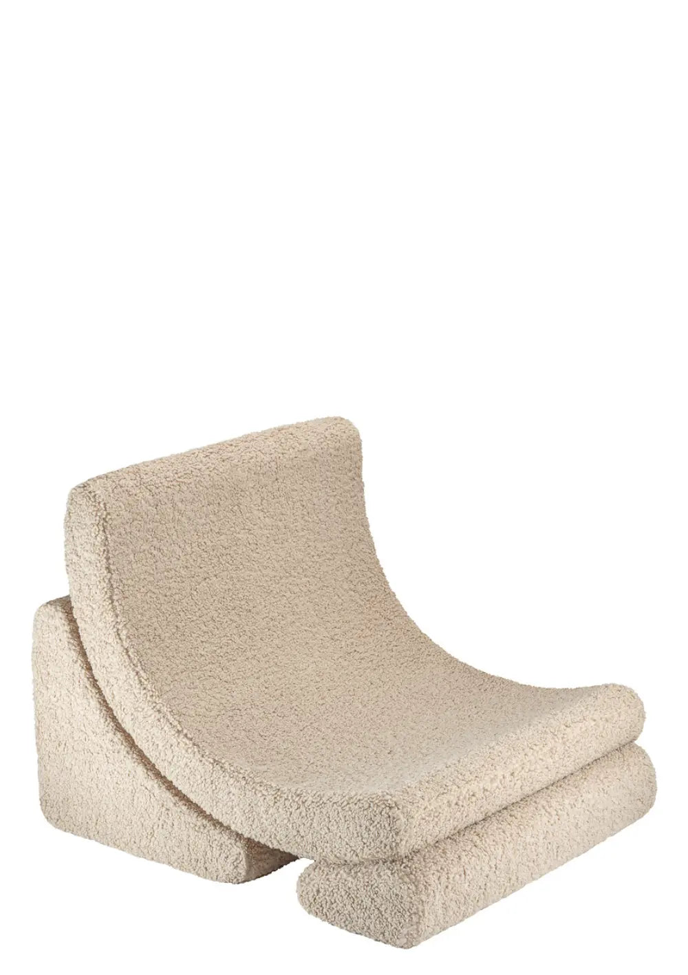 Wigiwama Kindersessel 'Moon Chair' Teddy Biscuit