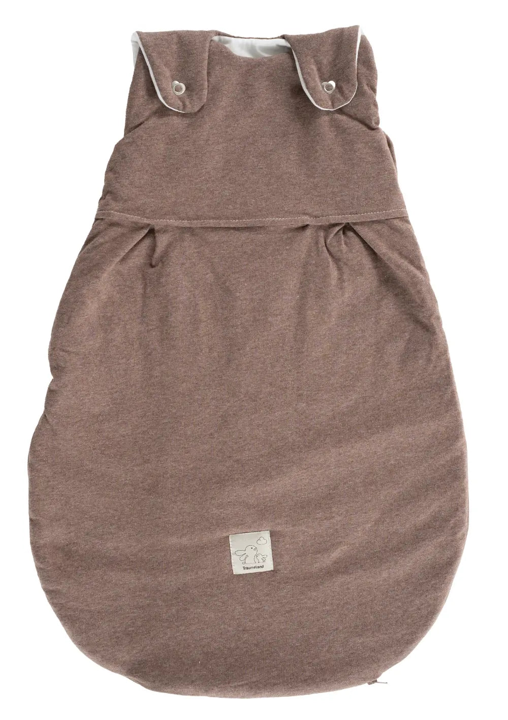 Träumeland Ganzjahres-Schlafsack kastanie meliert